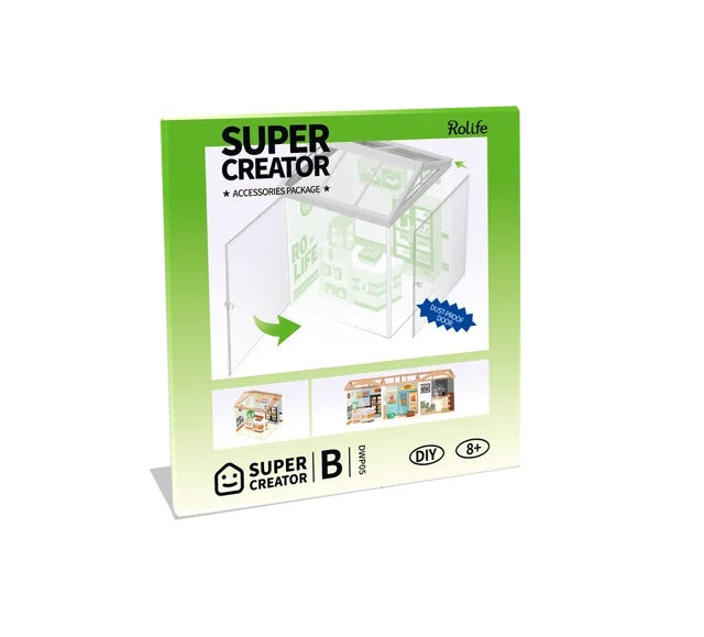 Super Creator – DIY Minihus (modulsystem) - Robotime Rolife