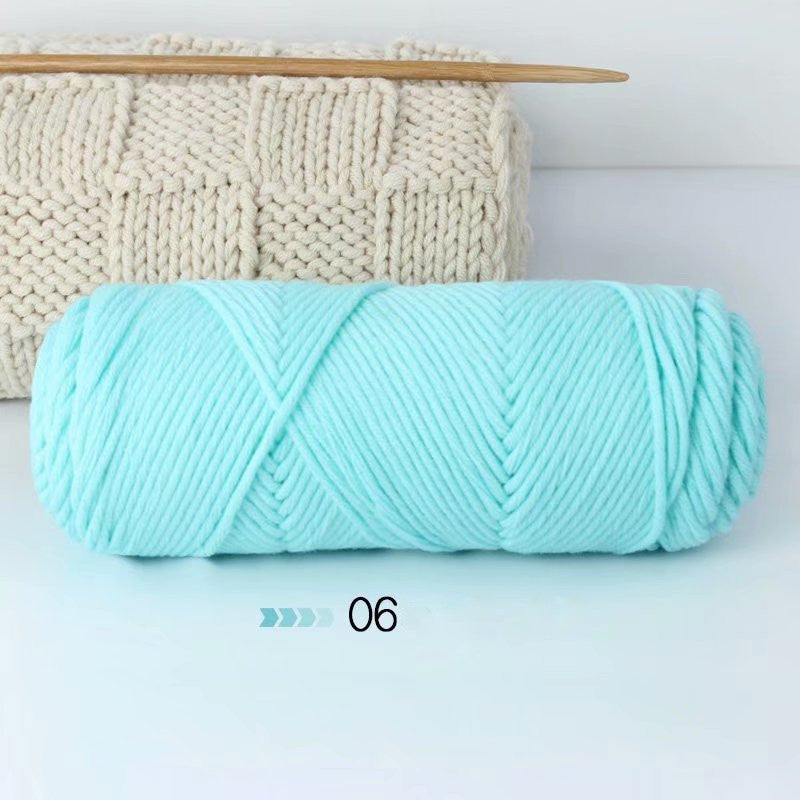 Milk Cotton – Mjukt, Lätt & Perfekt bomullsgarn för Mysiga Projekt 🧶✨
