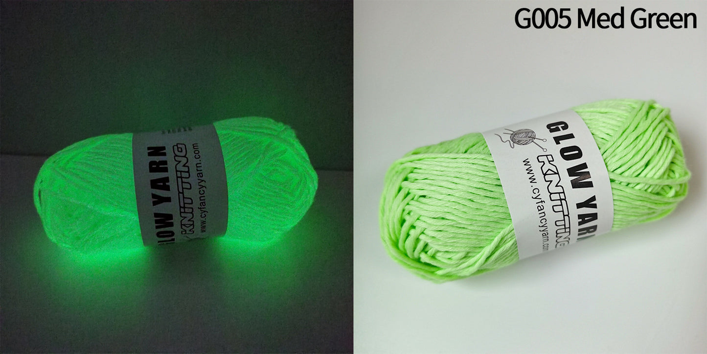 Glow Yarn – Garnet som lyser i mörkret ✨🧶