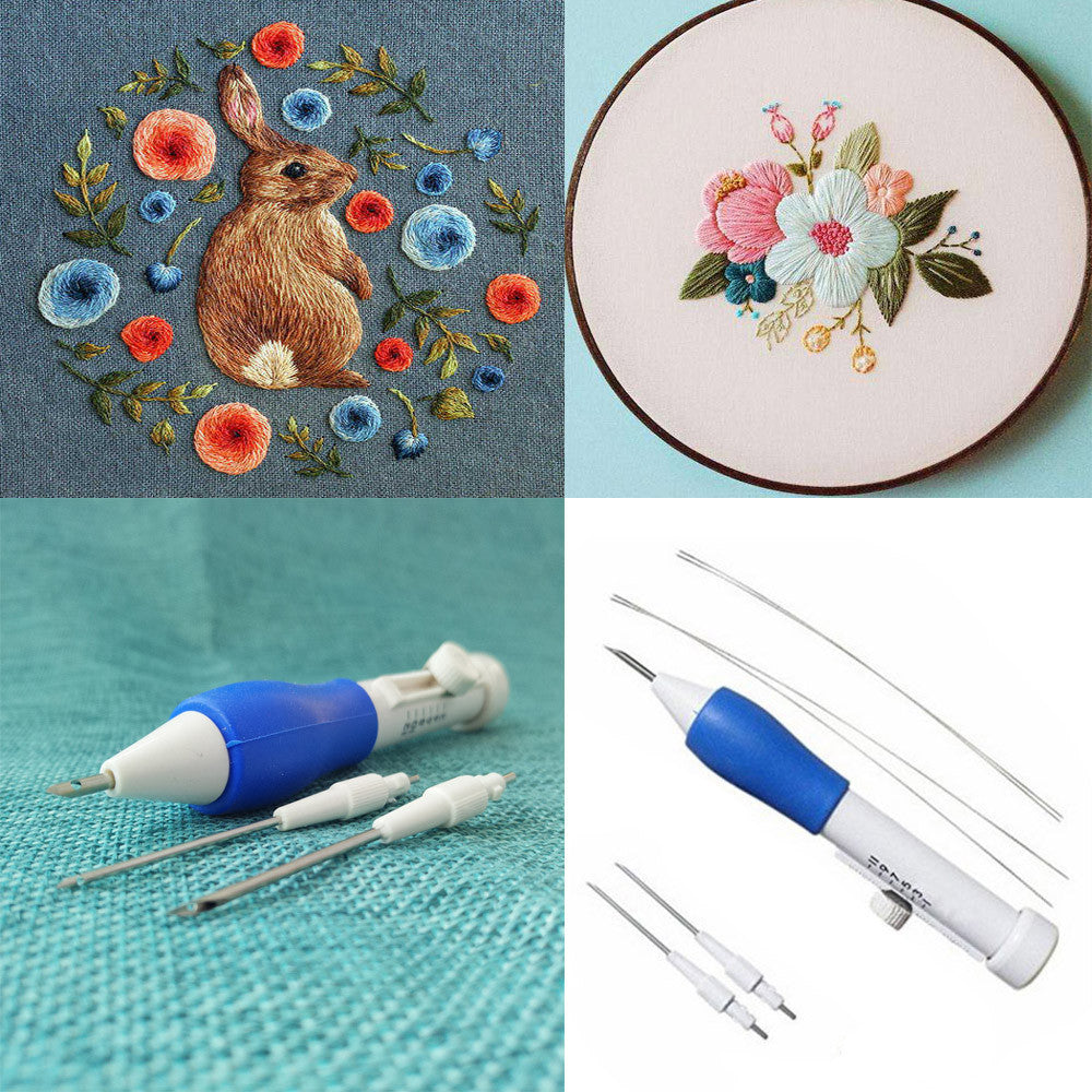 Broderipenna ”Punch Needle” – beroendeframkallande broderiteknik