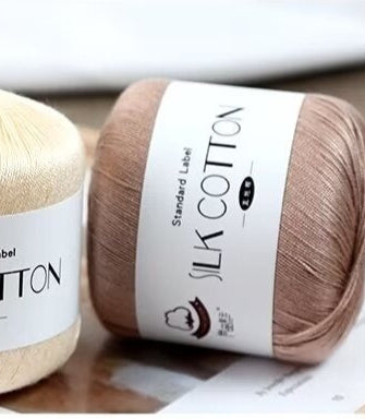 Silk Cotton – Mjukt Garn med Naturlig Lyster