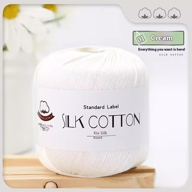 Silk Cotton – Mjukt Garn med Naturlig Lyster