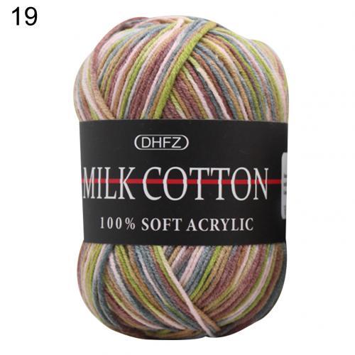 Milk Cotton Jacquard – Självmönstrande Garn i Mjuka Färgövergångar 🧶✨
