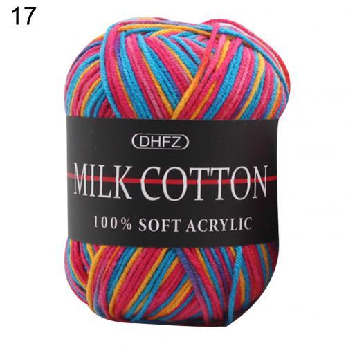 Milk Cotton Jacquard – Självmönstrande Garn i Mjuka Färgövergångar 🧶✨