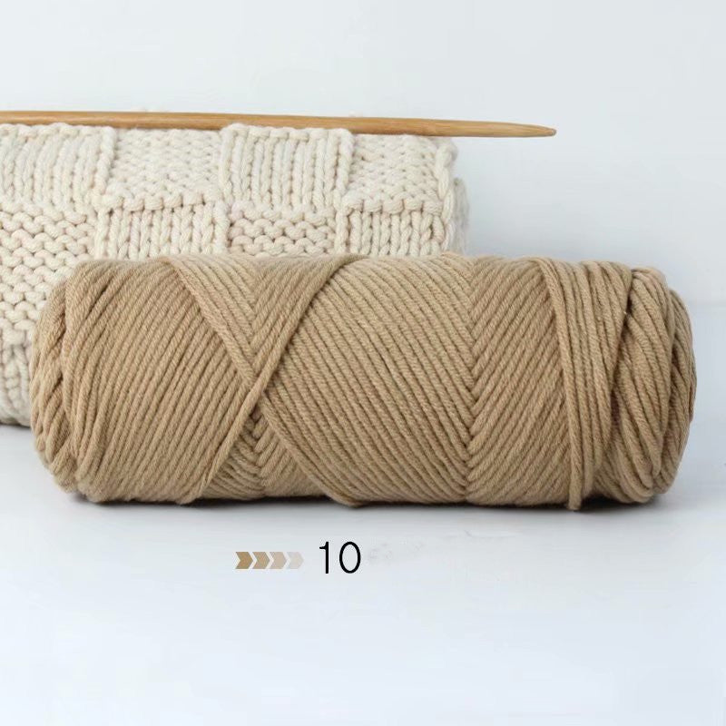 Milk Cotton – Mjukt, Lätt & Perfekt bomullsgarn för Mysiga Projekt 🧶✨