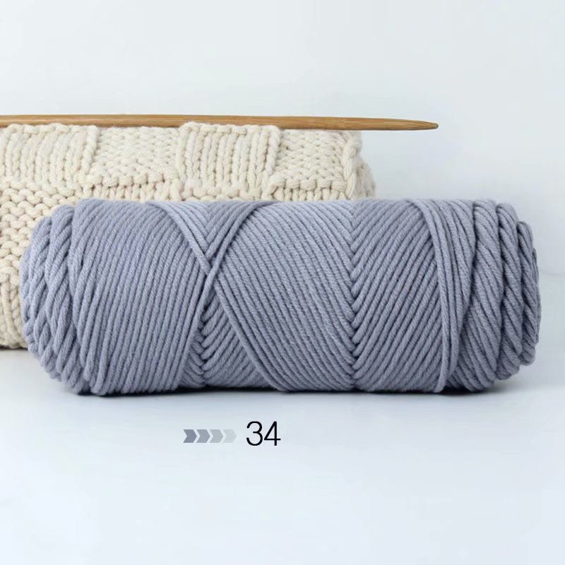 Milk Cotton – Mjukt, Lätt & Perfekt bomullsgarn för Mysiga Projekt 🧶✨