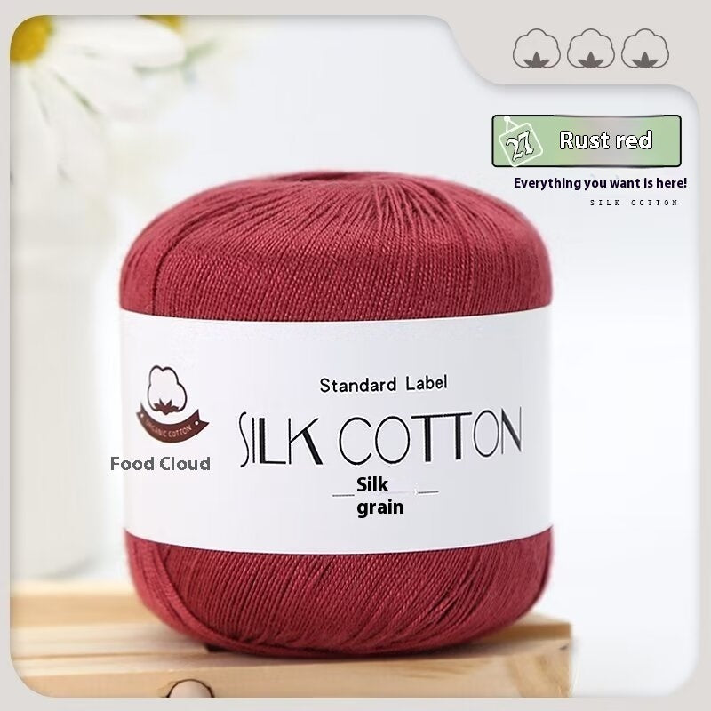 Silk Cotton – Mjukt Garn med Naturlig Lyster