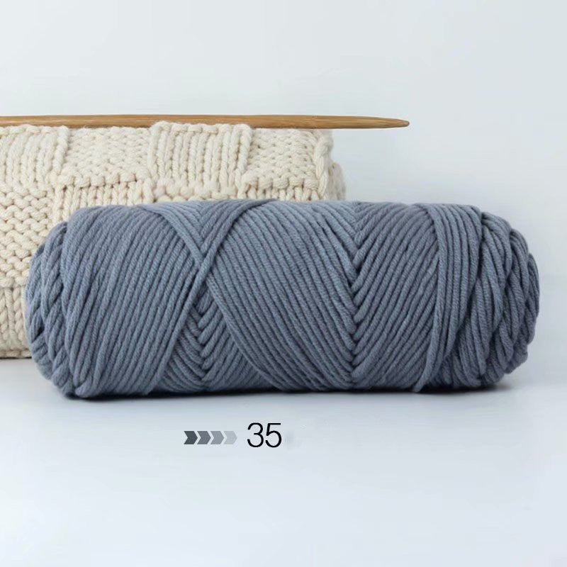 Milk Cotton – Mjukt, Lätt & Perfekt bomullsgarn för Mysiga Projekt 🧶✨