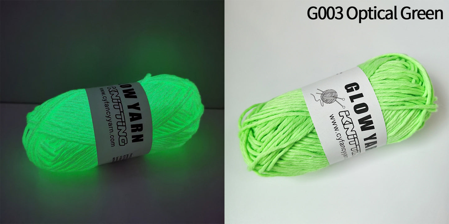 Glow Yarn – Garnet som lyser i mörkret ✨🧶