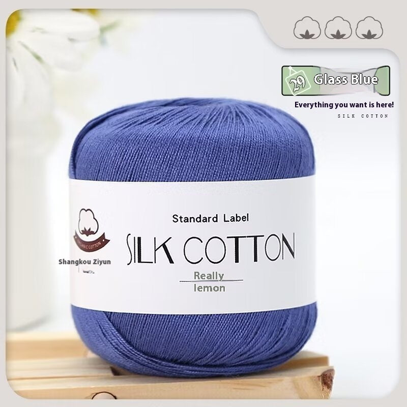 Silk Cotton – Mjukt Garn med Naturlig Lyster