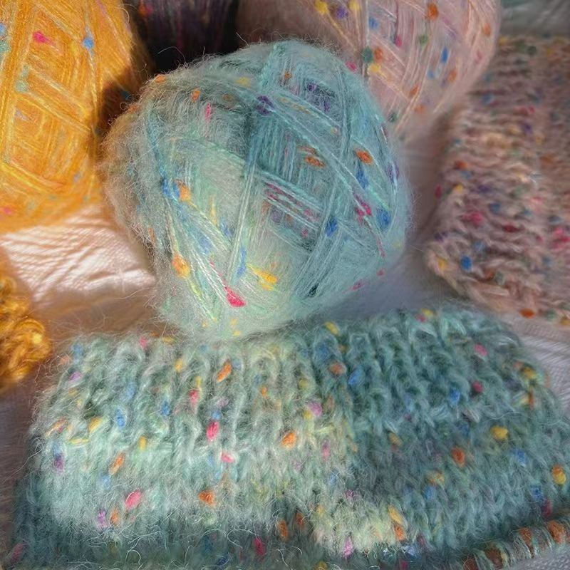 Doudou Yarn – Handmixat mohairgarn med charmiga färgskiftningar