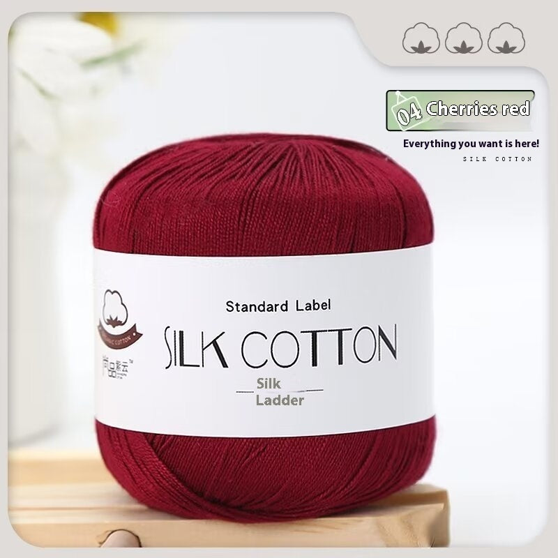 Silk Cotton – Mjukt Garn med Naturlig Lyster