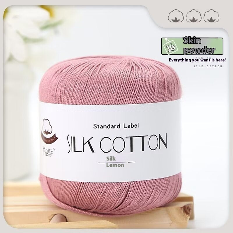 Silk Cotton – Mjukt Garn med Naturlig Lyster