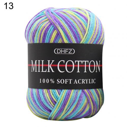 Milk Cotton Jacquard – Självmönstrande Garn i Mjuka Färgövergångar 🧶✨