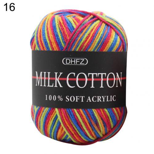 Milk Cotton Jacquard – Självmönstrande Garn i Mjuka Färgövergångar 🧶✨