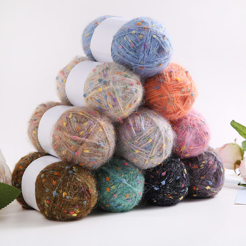 Färgglatt Mohairgarn – Lätt, Luftigt & Fantastiskt Mjukt 🧶✨ Köp 4 få 1 nystan på köpet