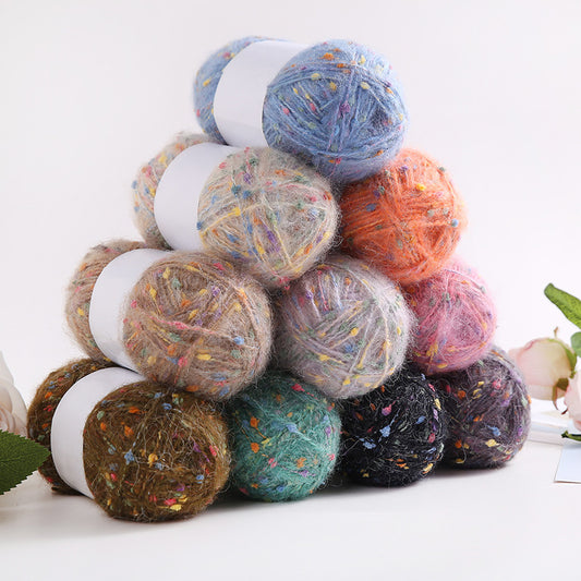 Färgglatt Mohairgarn – Lätt, Luftigt & Fantastiskt Mjukt 🧶✨ Köp 4 få 1 nystan på köpet