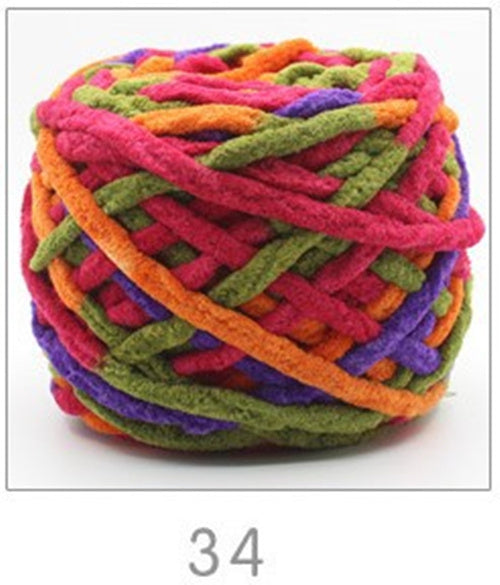 Supermjukt Plyschgarn – Perfekt för Stora, Mysiga Projekt ✨