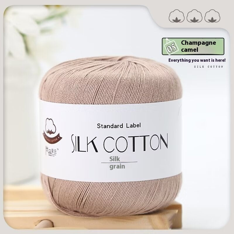 Silk Cotton – Mjukt Garn med Naturlig Lyster