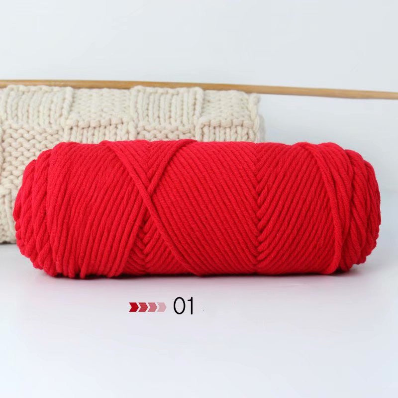Milk Cotton – Mjukt, Lätt & Perfekt bomullsgarn för Mysiga Projekt 🧶✨