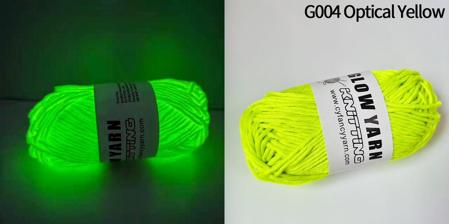 Glow Yarn – Garnet som lyser i mörkret ✨🧶