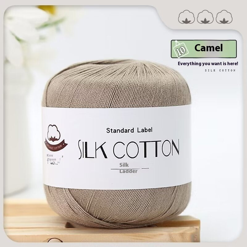 Silk Cotton – Mjukt Garn med Naturlig Lyster