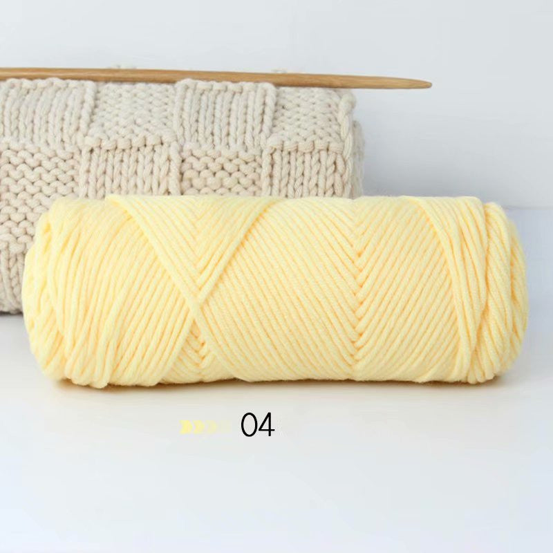Milk Cotton – Mjukt, Lätt & Perfekt bomullsgarn för Mysiga Projekt 🧶✨