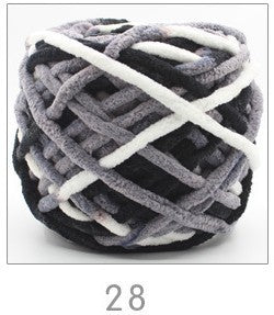 Supermjukt Plyschgarn – Perfekt för Stora, Mysiga Projekt ✨