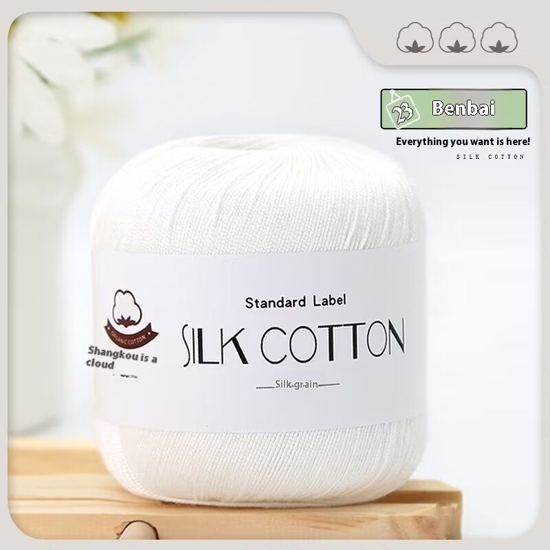 Silk Cotton – Mjukt Garn med Naturlig Lyster