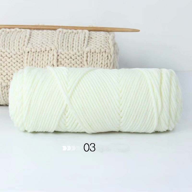 Milk Cotton – Mjukt, Lätt & Perfekt bomullsgarn för Mysiga Projekt 🧶✨
