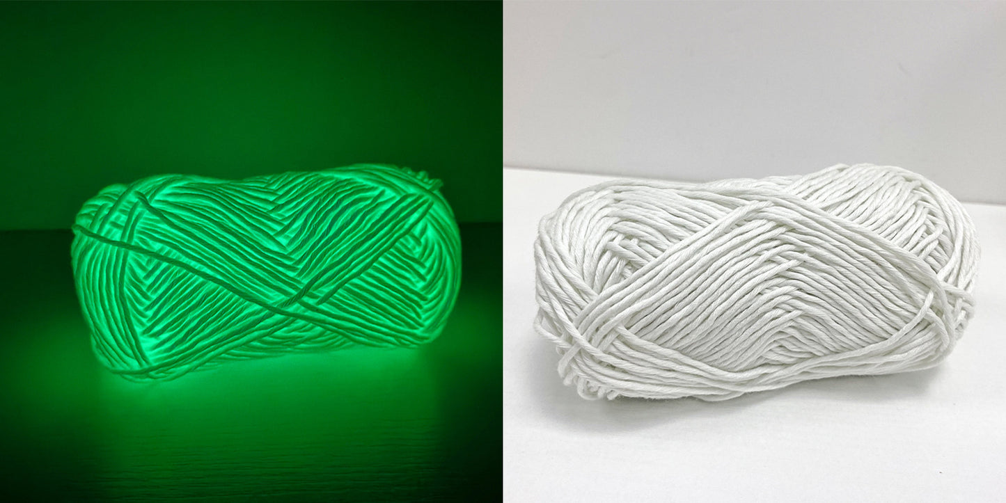 Glow Yarn – Garnet som lyser i mörkret ✨🧶
