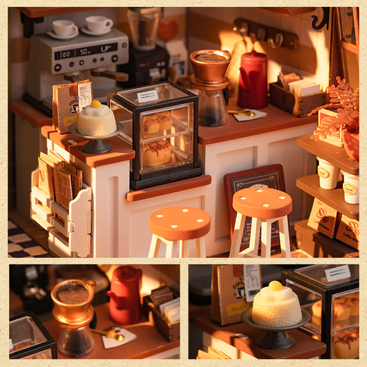 No.17 Café – DIY miniatyr- Robotime Rolife