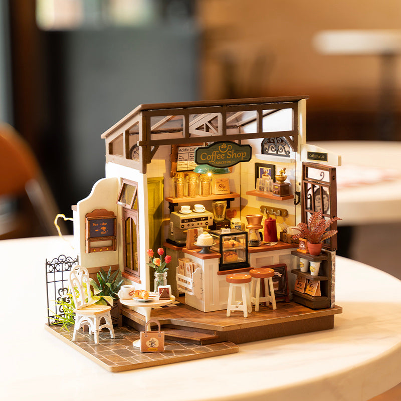 No.17 Café – DIY miniatyr- Robotime Rolife