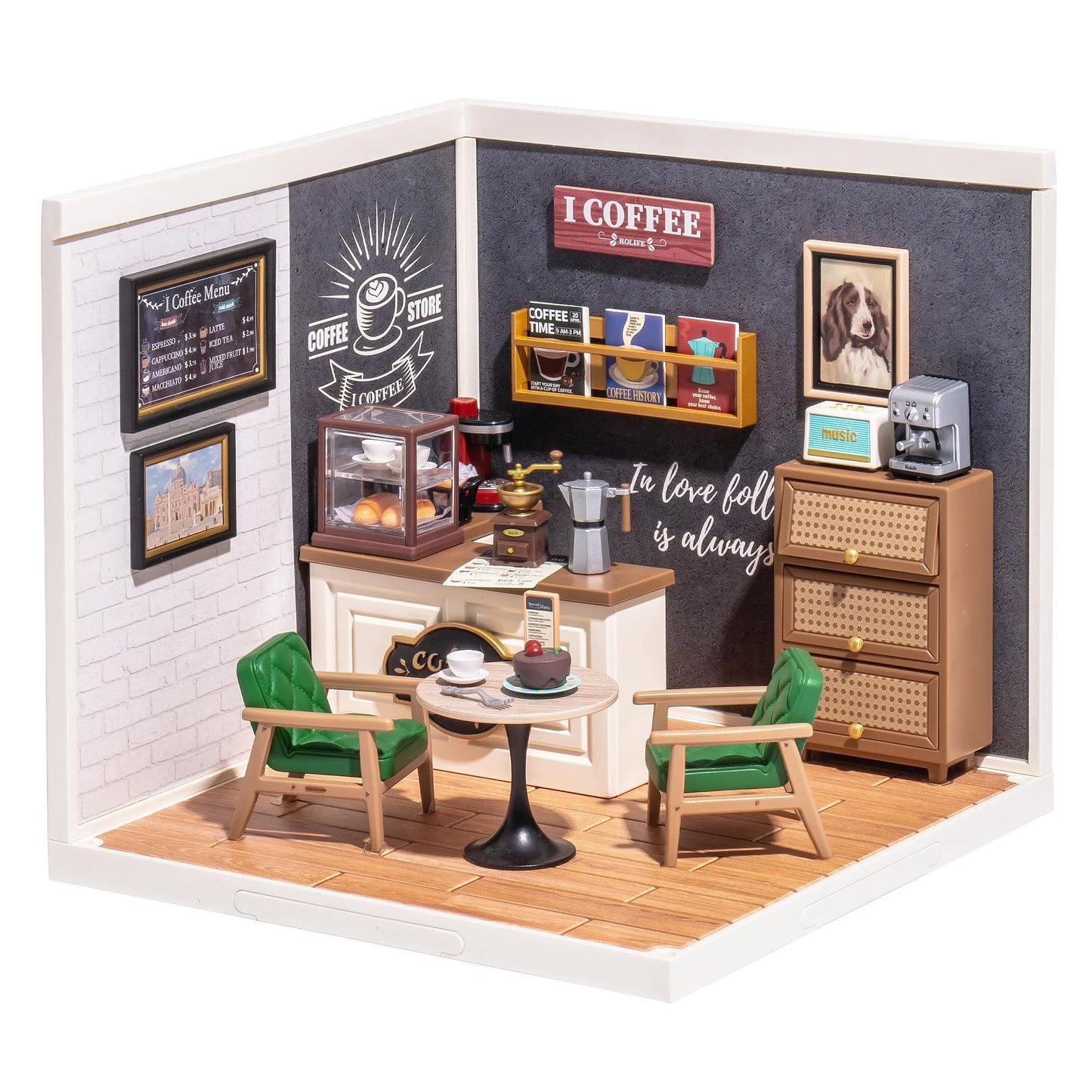 Super Creator – DIY Minihus (modulsystem) - Robotime Rolife