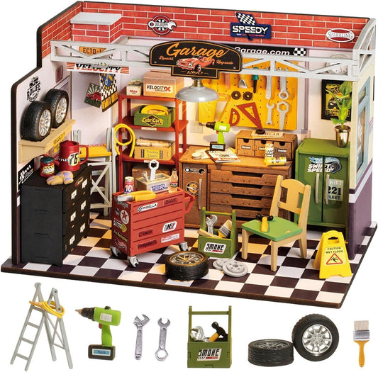 Garage Workshop – DIY Miniatyr - Robotime Rolife
