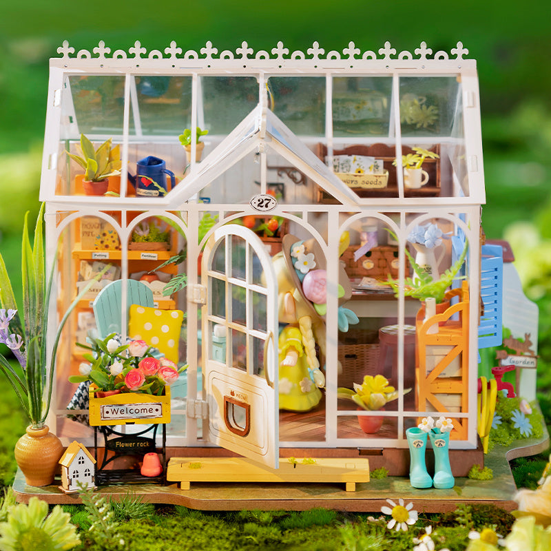 Mengyu Flower House – DIY - Robotime Rolife 2 welcome