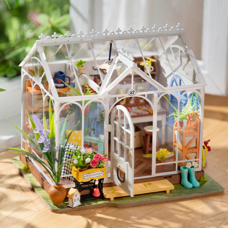 Mengyu Flower House – DIY - Robotime Rolife open1