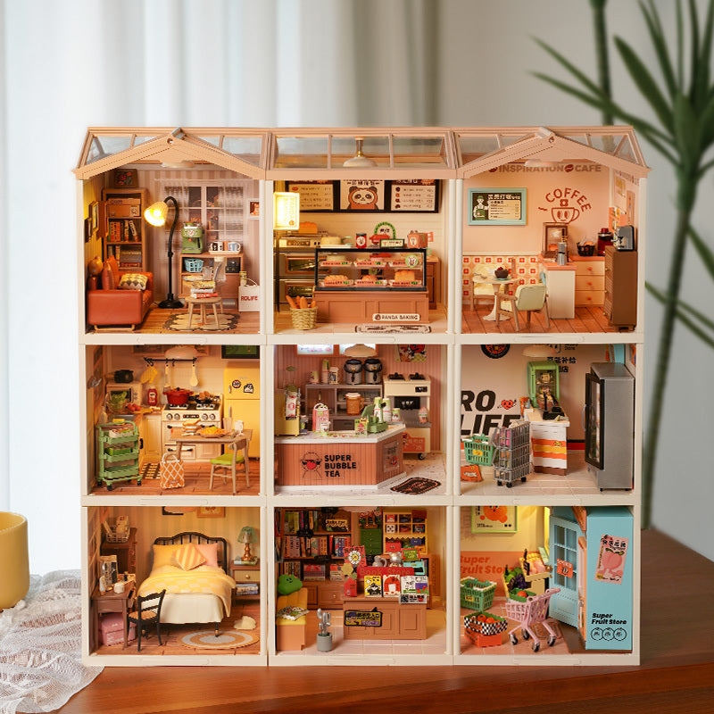Super Creator – DIY Minihus (modulsystem) - Robotime Rolife