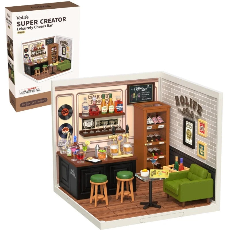 Super Creator – DIY Minihus (modulsystem) - Robotime Rolife