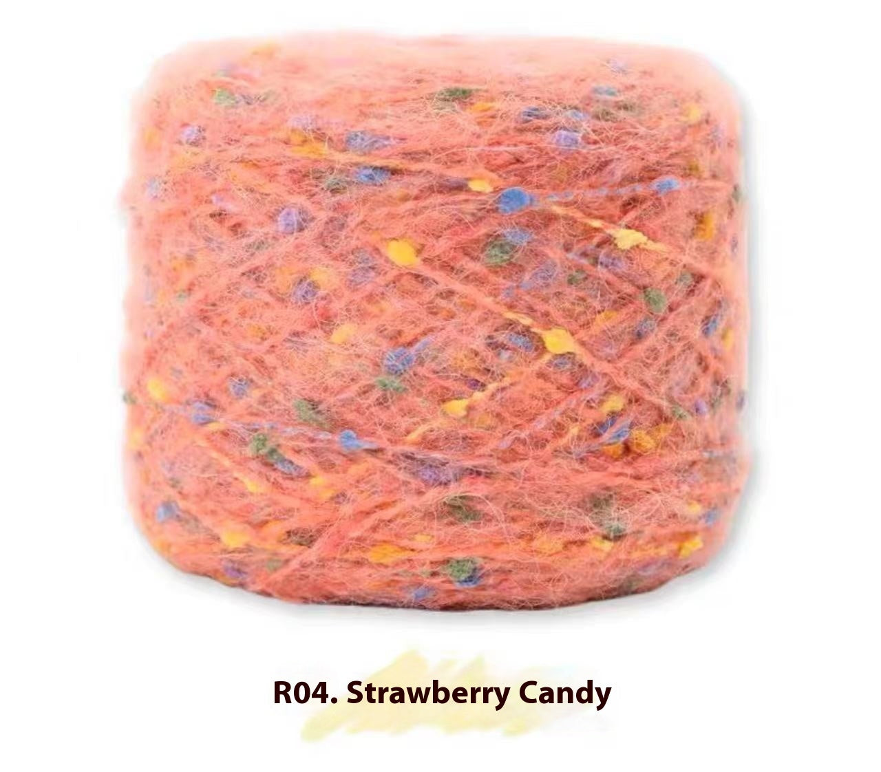 Doudou Yarn – Handmixat mohairgarn med charmiga färgskiftningar