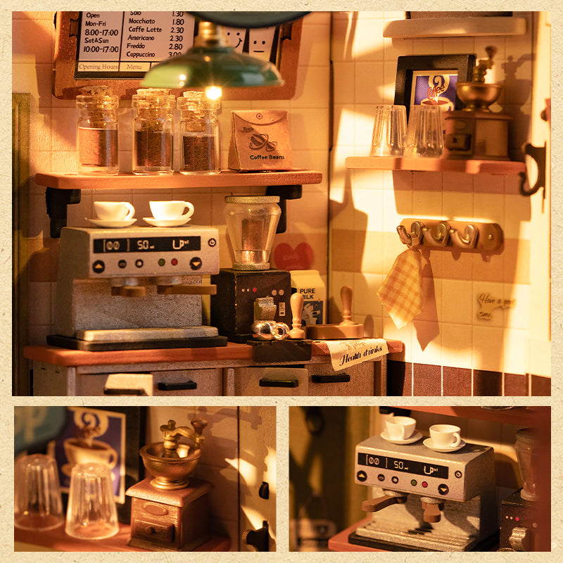 No.17 Café – DIY miniatyr- Robotime Rolife